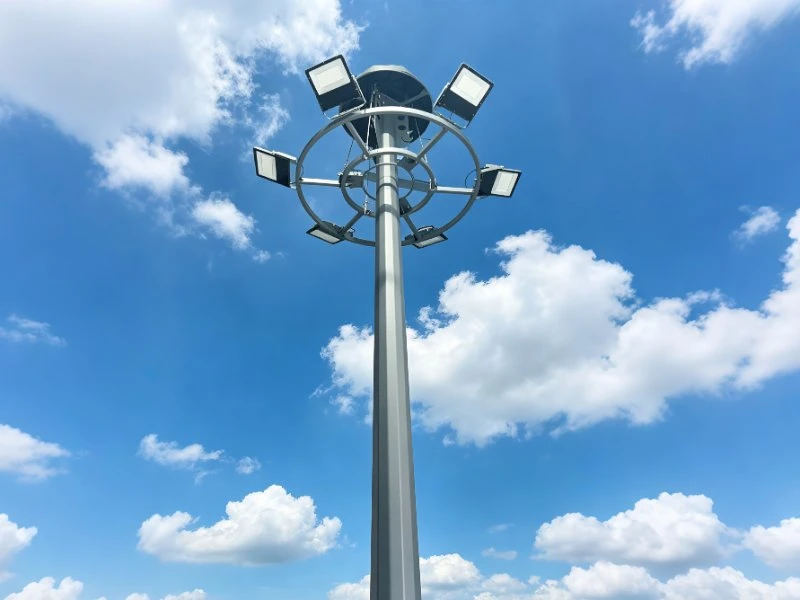 Mains-powered high mast lights Mains-powered high mast lights